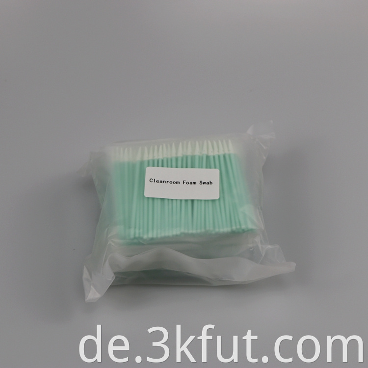 fiber optic cleaning foam swab